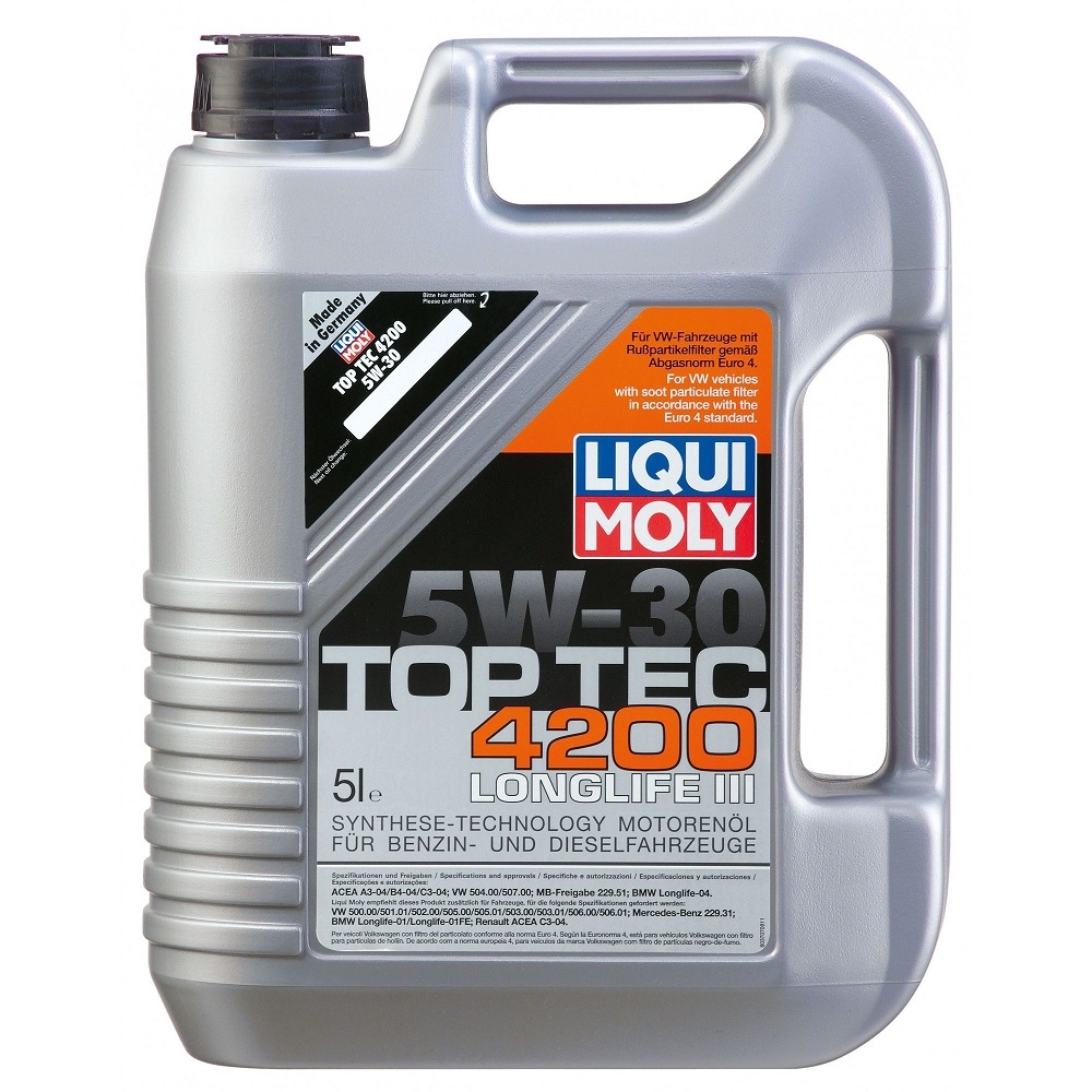 Ulei motor Liquy Moly 5w30 5L TOP TEC 4200